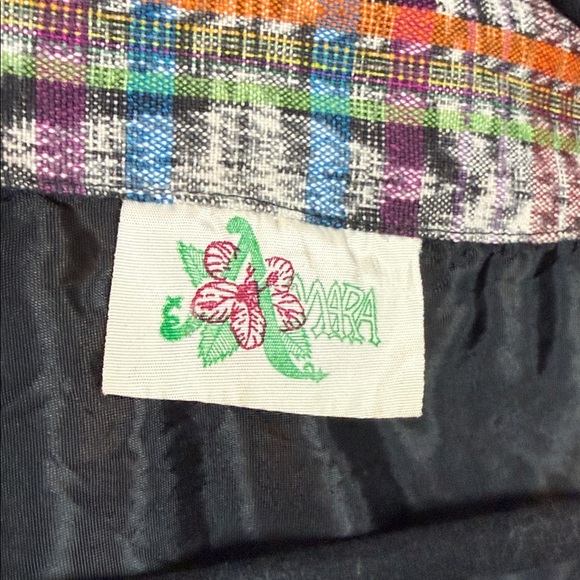 Vintage Amara Multicolor Women's Blazer Cardigan Bolero - Picture 2 of 3